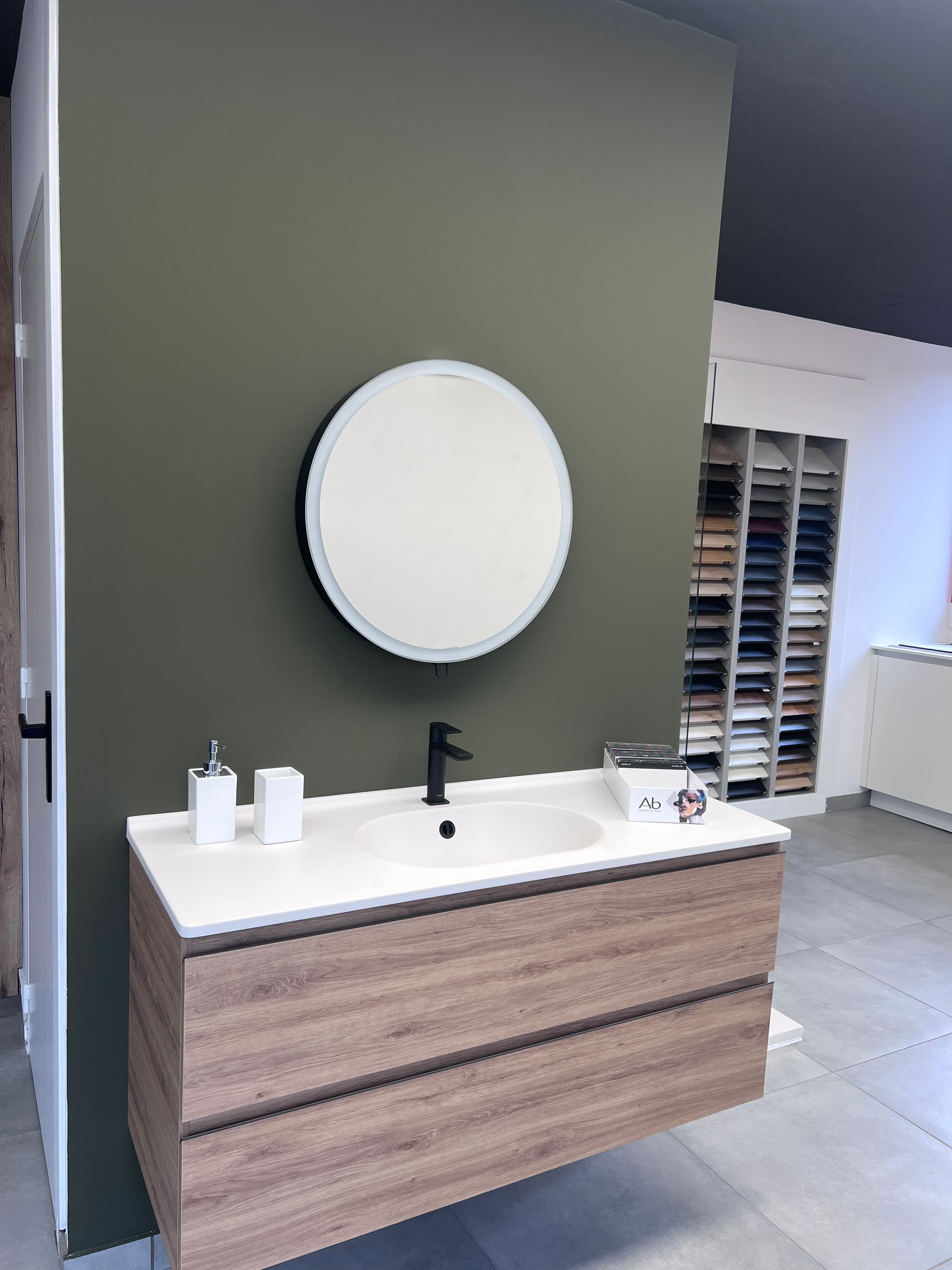Salles de Bains Contemporaine - Miroir LED